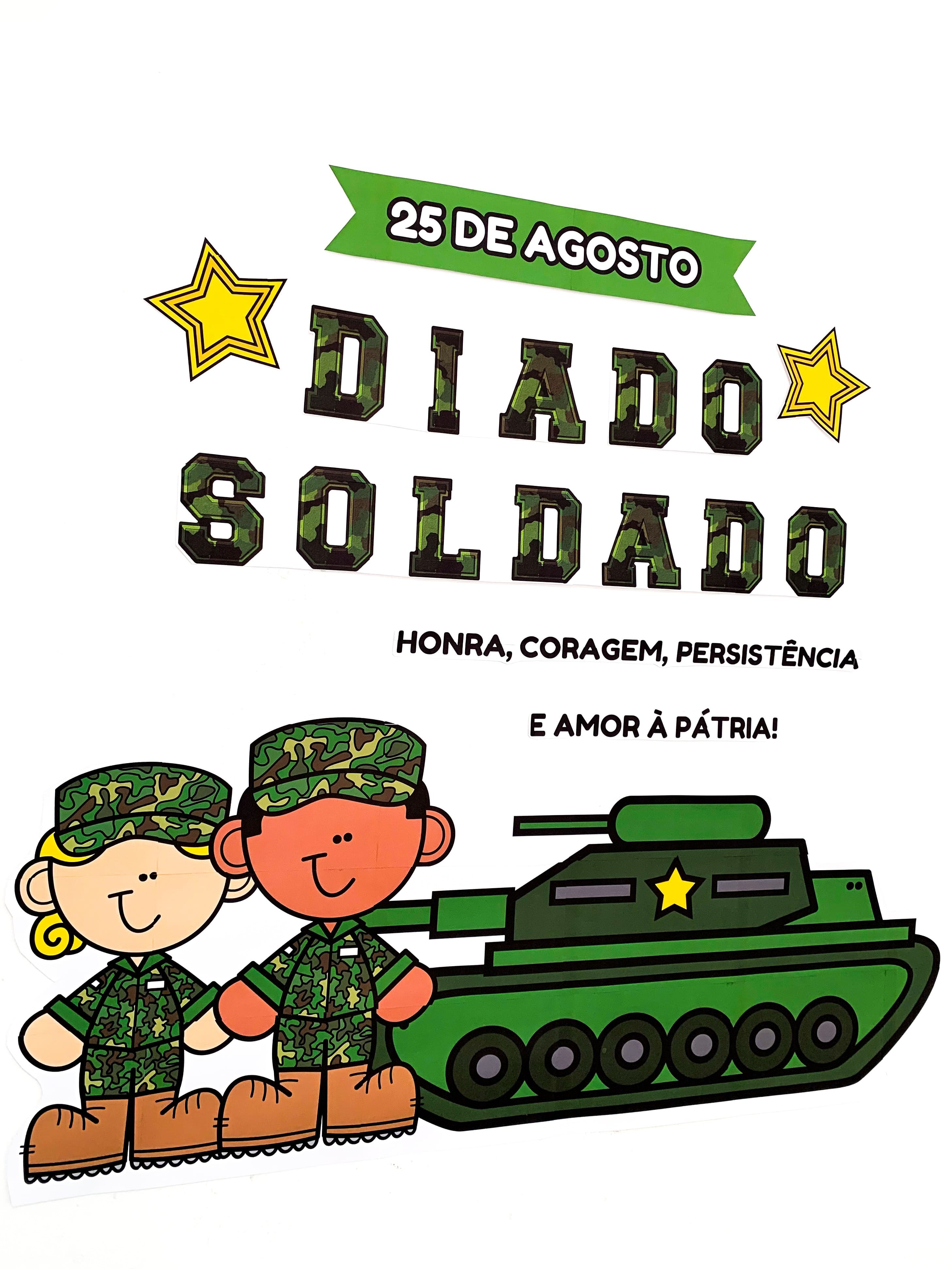 Painel dia do Soldado